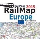 Railpass Railmap Europe : Icon Illustrated Railway Atlas of Europe Ideal for Interrail and Eurail Pass Holders - Book