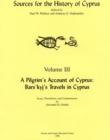 A Pilgrim's Account of Cyprus : Bars'kyj's Travels in Cyprus - Book