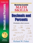 Mastering Essential Math Skills : Decimals and Percents - Book