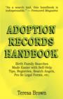 Adoption Records Handbook - Book