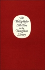 The Philip Hofer Collection in the Houghton Library - Book