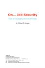 On. Job Security : End of Unemployment and Poverty - Book