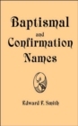 Baptismal and Confirmation Names - Book