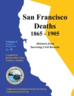 San Francisco Deaths 1865-1905 Volume I : A-D - Book
