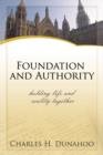 Foundatiion And Authority - Book