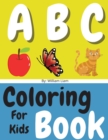 English Alphabet Letters Coloring Book For Kids - Book