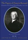 The Papers of Francis Bernard : Governor of Colonial Massachusetts, 1760-1769 - Book