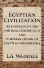 Egyptian Civilization - Book