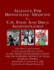 Alliance For Hippocratic Medicine v. FDA - Book