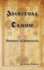Spiritual Canon : Guidlines to Spirituality - Book