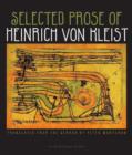 Selected Prose of Heinrich von Kleist - eBook