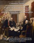 Common Sense, A Summary View of the Rights of British America, Thoughts on Government and the Speeches of Washington : Important Early American Political Writing, Including the Declaration of Independ - Book