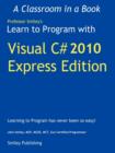 Learn to Program with Visual C# 2010 Express - Book
