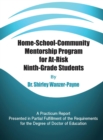 Home-School-Community Mentorship Program for At-Risk Ninth-Grade Students - Book