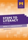 Steps to Literacy Initial - Answer Booklet - Book