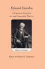Edward Dowden: A Critical Edition of the Complete Poetry - Book