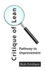 Critique of Lean : Pathway to Improvement - Book