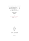 Sri Chinmoy Answers : Volume I - Book