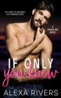 If Only You Knew - Book