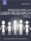 Researching UX: User Research - Book