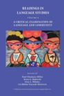 Readings in Language Studies Volume 6 : A Critical Examination of Language and Community - Book