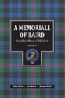 A Memoriall of Baird : Gaelic: Mac a'Bhaird - Book