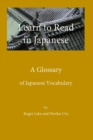 A Glossary Learn to Read in Japanese - Book