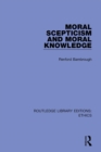 Moral Scepticism and Moral Knowledge - eBook