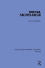 Moral Knowledge - eBook