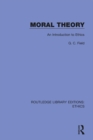 Moral Theory : An Introduction to Ethics - eBook