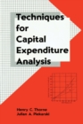Techniques for Capital Expenditure Analysis - eBook