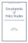 Encyclopedia of Policy Studies, Second Edition, - eBook