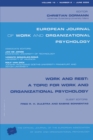 Work and Rest: A Topic for Work and Organizational Psychology : A Special Issue of the European Journal of Work and Organizational Psychology - eBook