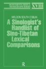 A Sinologists Handlist of Sino-Tibetan Lexical Comparisons - eBook