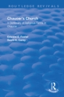 Chaucer's Church : A Dictionary of Religious Terms in Chaucer - eBook