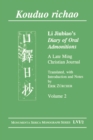 Kouduo richao. Li Jiubiao's Diary of Oral Admonitions. A Late Ming Christian Journal : Translated, with Introduction and Notes by Erik Zurcher, Vol. 2 - Erik Zurcher