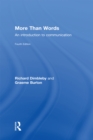 More Than Words : An Introduction to Communication - eBook