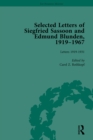 Selected Letters of Siegfried Sassoon and Edmund Blunden, 1919,1967 Vol 1 - eBook