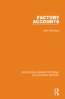 Factory Accounts - eBook