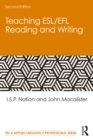 Teaching ESL/EFL Reading and Writing - eBook
