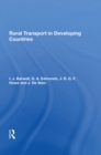 Rural Transport In Developing Countries - eBook