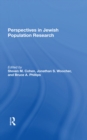 Perspectives In Jewish Population Research - eBook