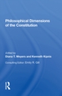 Philosophical Dimensions Of The Constitution - eBook