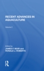 Recent Advances In Aquaculture : Volume 2 - eBook