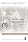 Translation/Transformation : 100 Years of the International Journal of Psychoanalysis - eBook