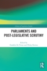 Parliaments and Post-Legislative Scrutiny - eBook