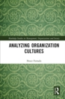 Analyzing Organization Cultures - eBook