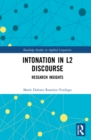 Intonation in L2 Discourse : Research Insights - eBook
