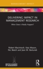 Delivering Impact in Management Research : When Does it Really Happen? - eBook