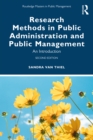 Research Methods in Public Administration and Public Management : An Introduction - eBook